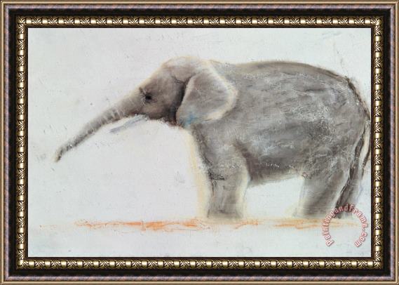 Jung Sook Nam Elephant Framed Painting