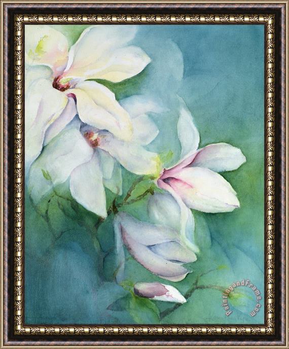 Karen Armitage Magnolia Dedudata Framed Painting