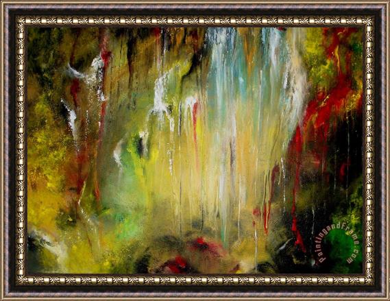 Katarina Niksic Wasserfall Framed Painting