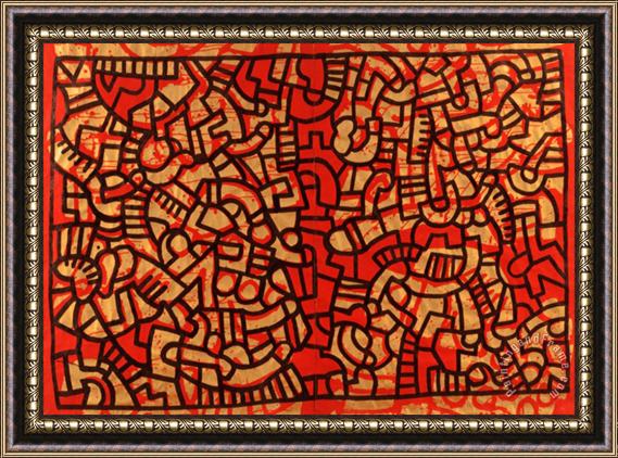 Keith Haring Untitled 1979 Framed Print