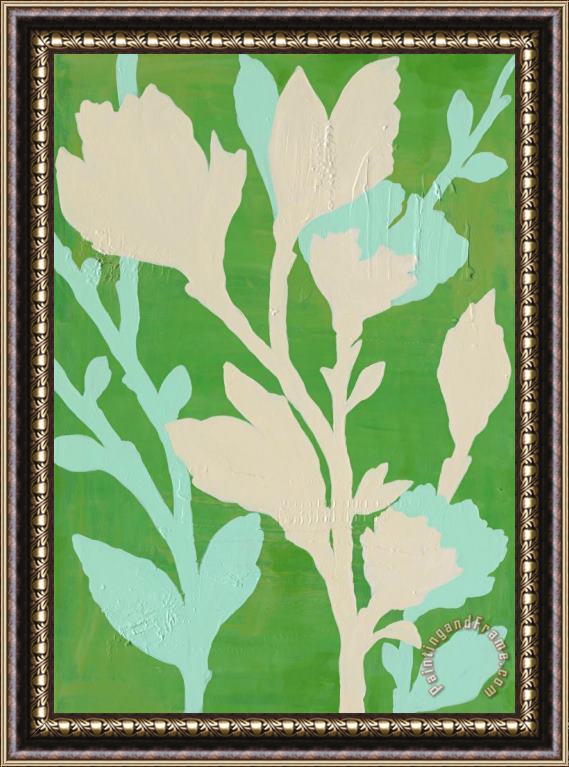 Laura Gunn Branch in Bloom II Framed Painting