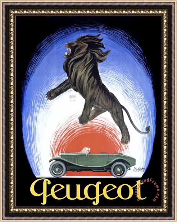 Leonetto Cappiello Peugeot Framed Print