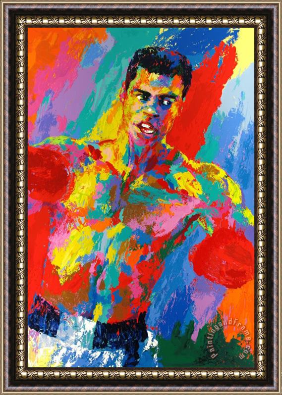 Leroy Neiman Muhammad Ali Framed Painting