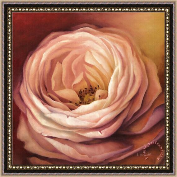 Lisa Audit Rose Portrait Framed Painting