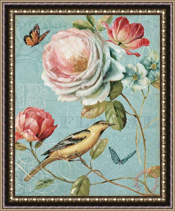 Lisa Audit Spring Romance II Framed Painting
