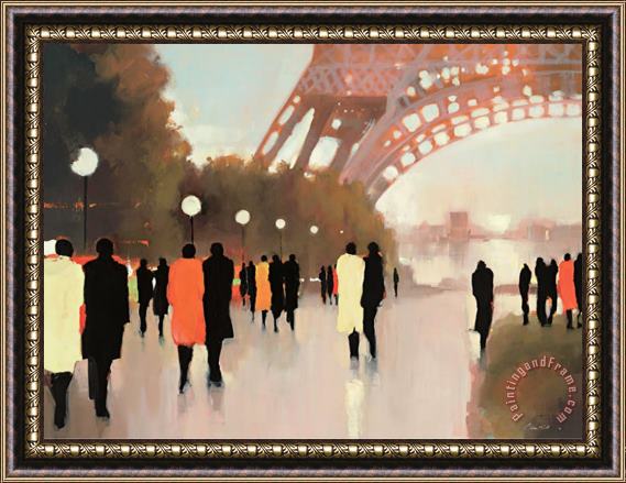Lorraine Christie Paris Remembered Framed Painting