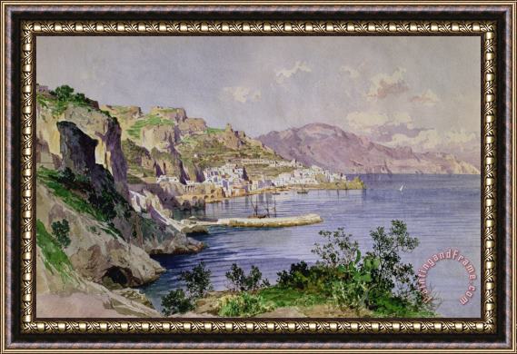 Ludwig Hans Fischer Amalfi Framed Painting