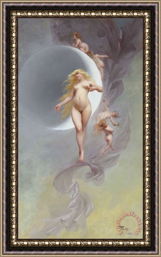 Luis Ricardo Falero The Planet Venus Framed Painting