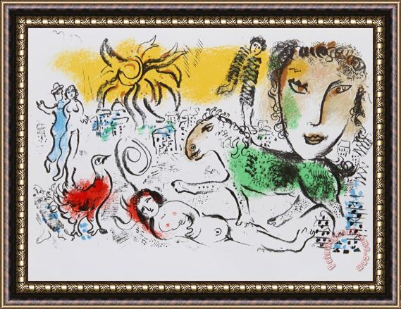 Marc Chagall Homecoming Framed Print