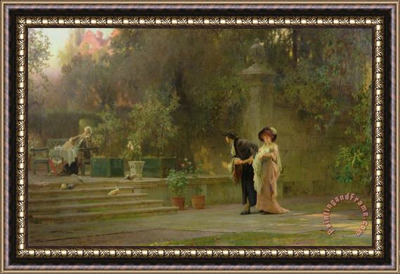 Marcus Stone Married for Love Framed Print