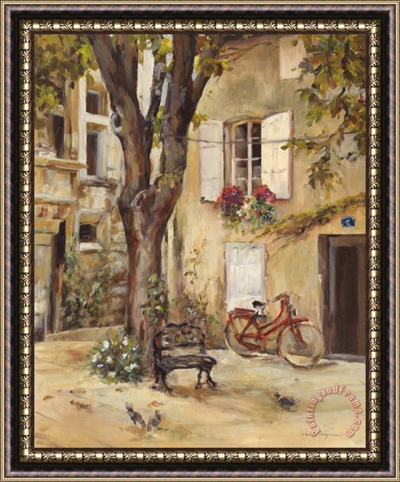 Marilyn Hageman Provence Village I Framed Painting