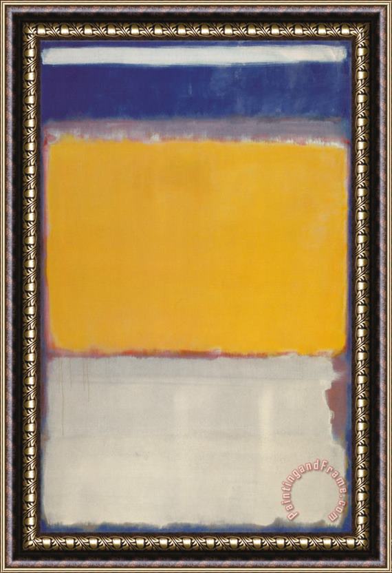 Mark Rothko Number 10 1950 Framed Painting