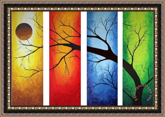 Megan Aroon Duncanson In Living Color Framed Painting