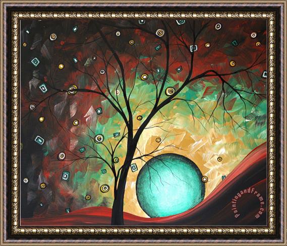 Megan Aroon Duncanson Pinpoint Framed Painting