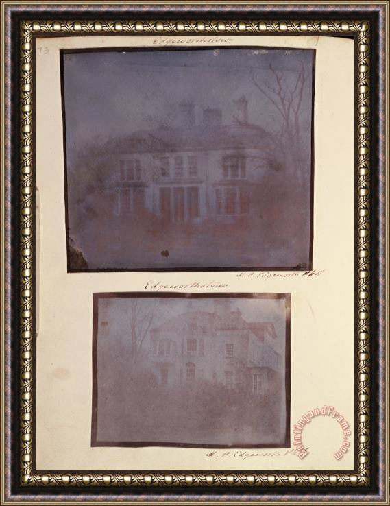 Michael Pakenham Edgeworth Edgeworth House. 2 Framed Painting