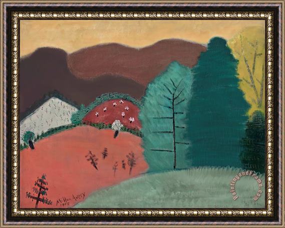 Milton Avery Early Spring, 1944 Framed Painting