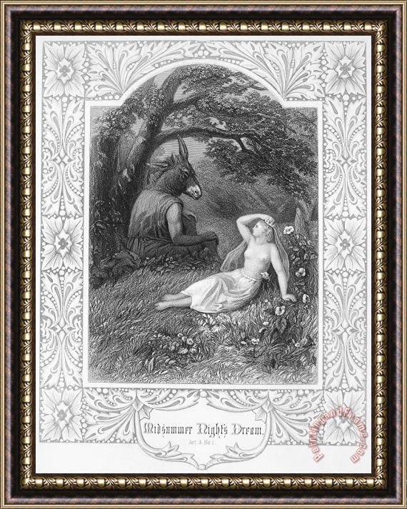 Others A Midsummer Nights Dream Framed Painting