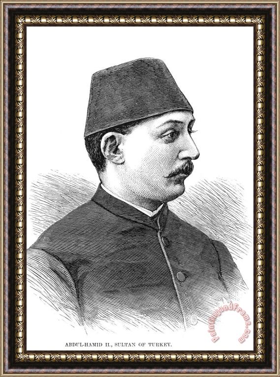 Others Abdul Hamid II (1842-1918) Framed Print