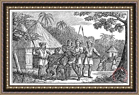 Others Africa: Slave Trade Framed Print