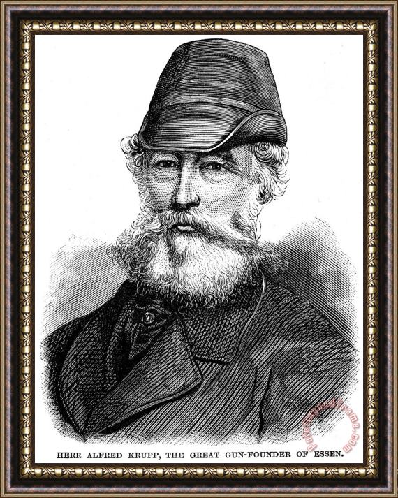 Others Alfred Krupp (1812-1887) Framed Print