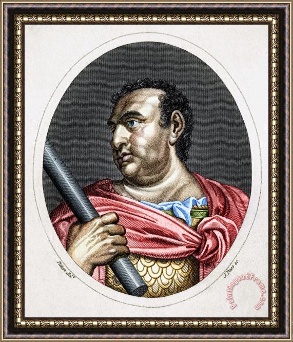 Others Aulus Vitellius (15-69 A.d.) Framed Print