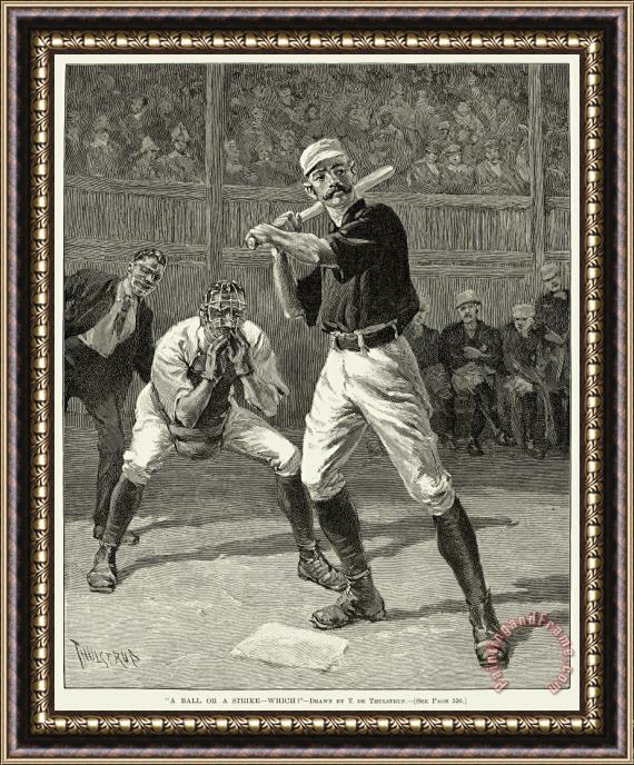 Others Baseball, 1888 Framed Print