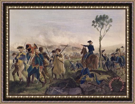 Others Battle Of Bennington, 1777 Framed Print