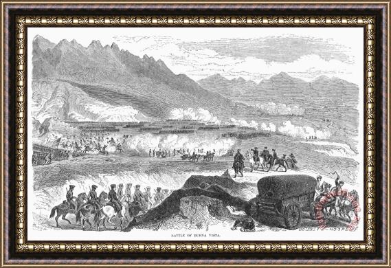 Others Battle Of Buena Vista, Framed Painting