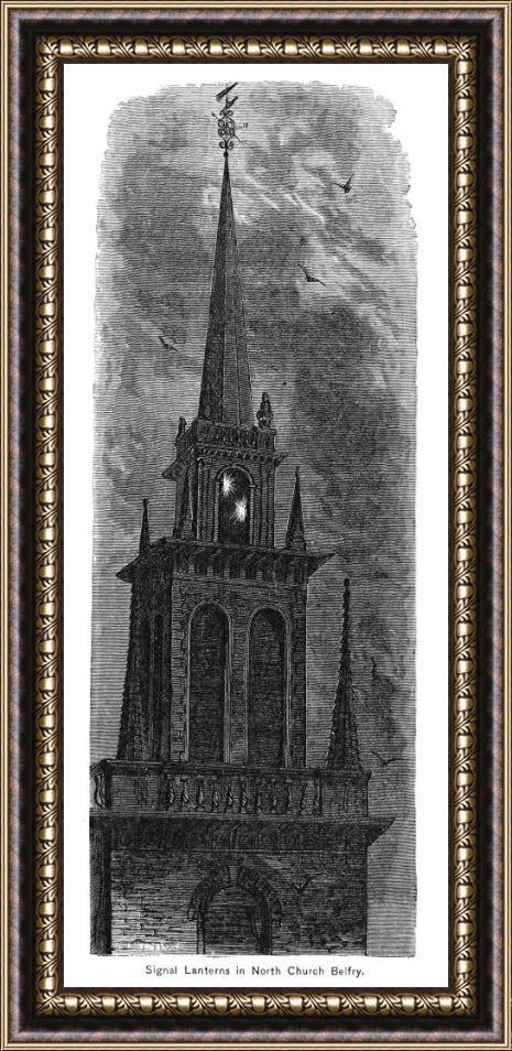 Others Boston: Old North Church Framed Painting
