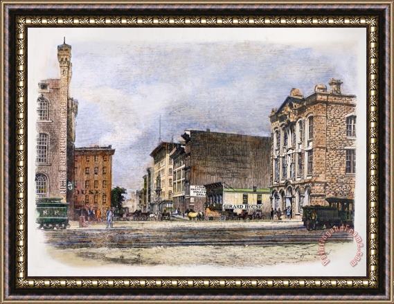 Others Chicago, Illinois, 1863 Framed Painting