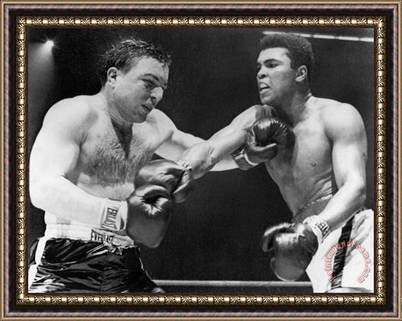 Others Chuvalo And Ali, 1966 Framed Print
