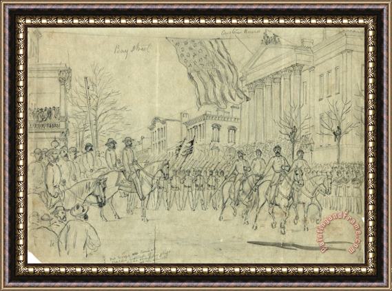 Others Civil War: Savannah, 1864 Framed Print
