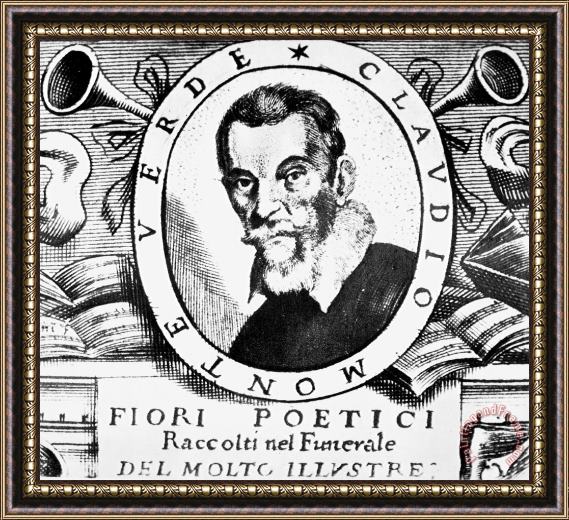 Others Claudio Monteverdi Framed Painting