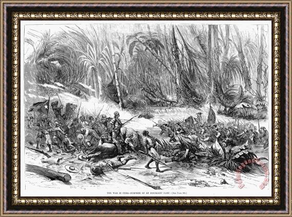 Others Cuba: Ten Years War Framed Painting