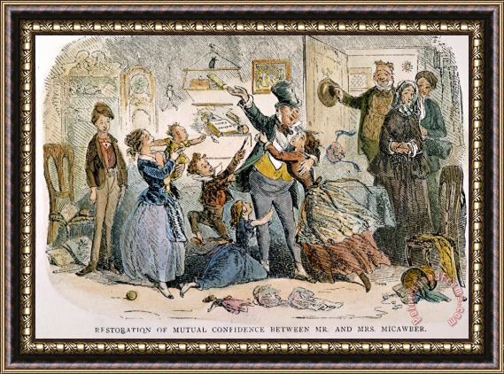 Others Dickens: David Copperfield Framed Print