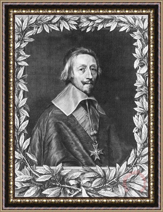 Others Duc De Richelieu Framed Painting