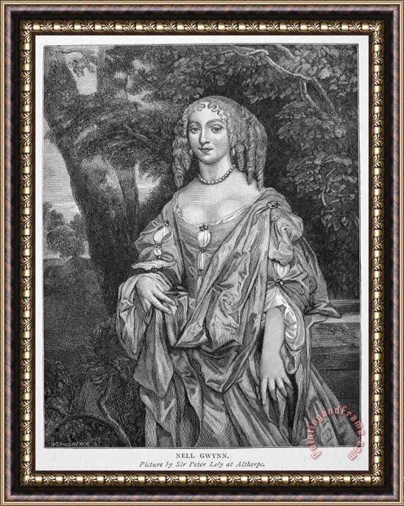 Others Eleanor Gwyn (1650-1687) Framed Painting