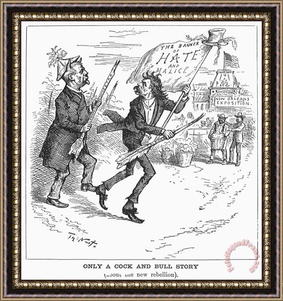 Others Election Cartoon, 1884 Framed Print
