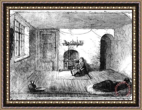 Others England: Cotton Famine Framed Painting