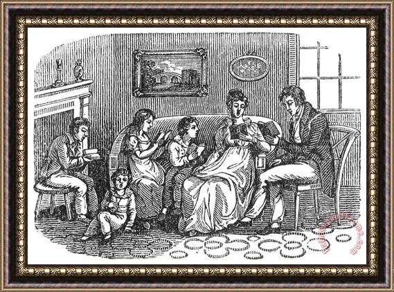 Others Family: Reading, 1800 Framed Print