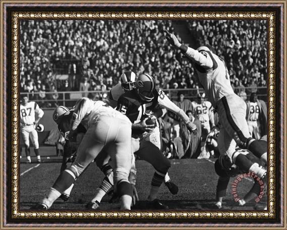 Others Football Game, 1965 Framed Print