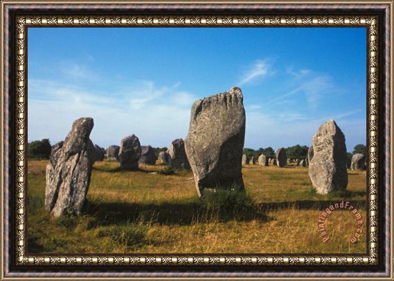 Others France Brittany Carnac Ancient Megaliths Framed Painting