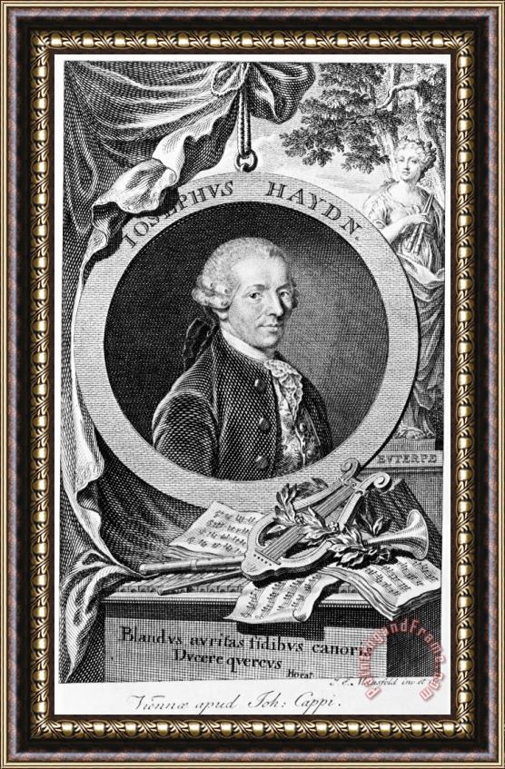 Others Franz Joseph Haydn Framed Painting