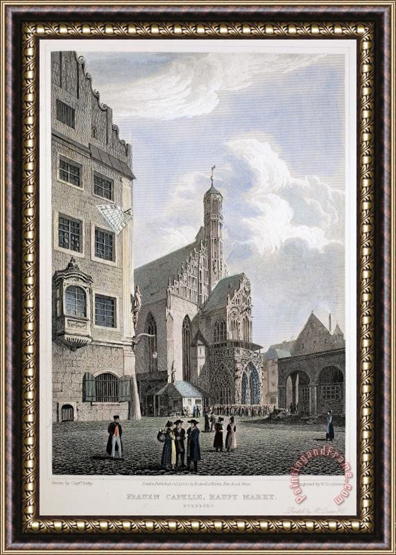 Others Germany: Nuremberg, 1822 Framed Painting