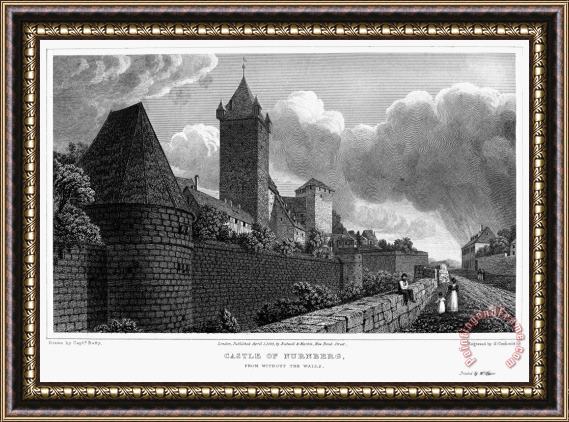 Others Germany: Nuremberg, 1823 Framed Painting