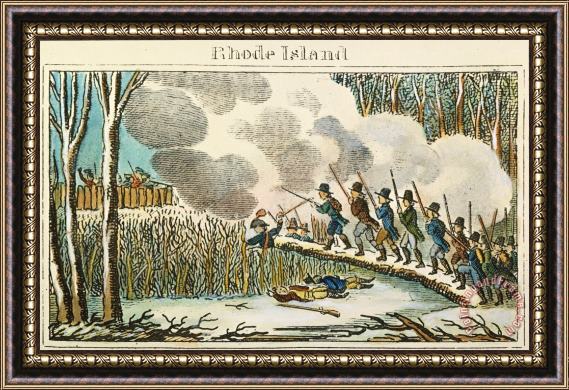 Others Great Swamp Fight, 1675 Framed Print