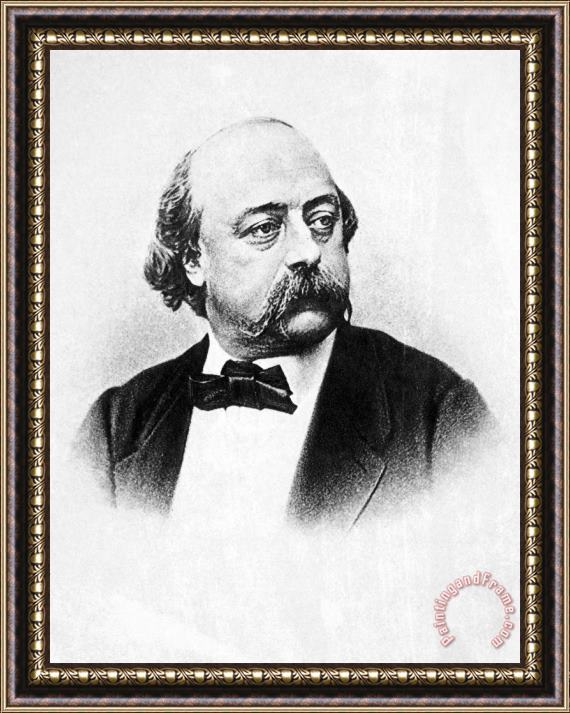 Others Gustave Flaubert (1821-1880) Framed Print