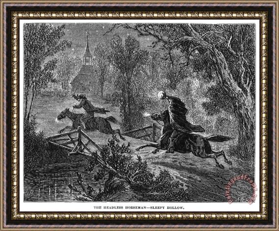 Others Irving: Sleepy Hollow Framed Print