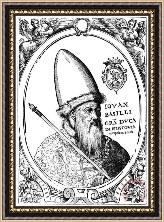 Others Ivan Iv Vasilevich (1530-1584) Framed Print
