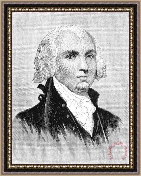 Others James Madison (1751-1836) Framed Painting